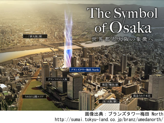 【大阪・マンションライブラリ】ブランズタワー梅田 North 2020年1月完成