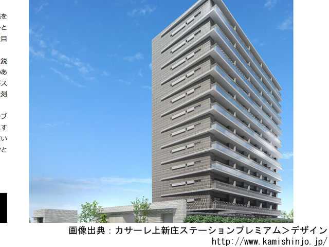 【大阪・マンションライブラリ】カサーレ上新庄ステーションプレミアム2019年2月完成