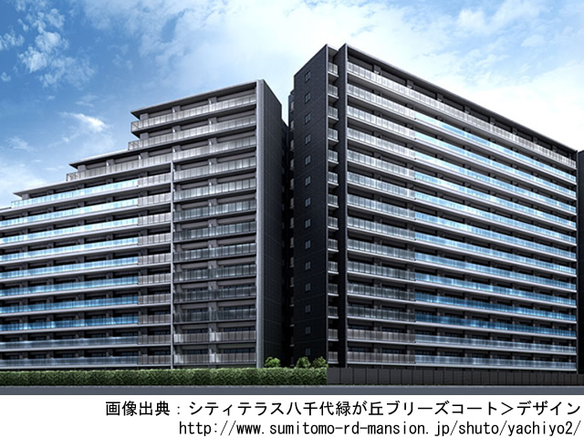 【千葉】シティテラス八千代緑が丘ブリーズコートⅠ敷地:2019年6月完成、Ⅱ敷地:2021年9月完成