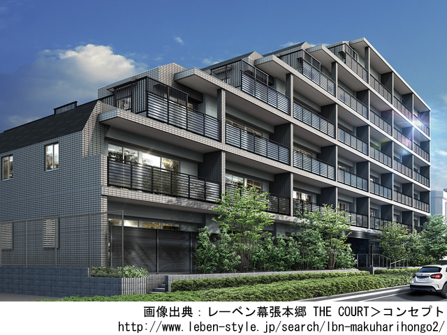 【千葉・マンションライブラリ】レーベン幕張本郷 THE COURT2018年8月完成