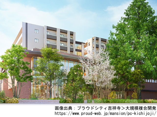 【東京・マンションライブラリ】プラウドシティ吉祥寺2020年1月完成