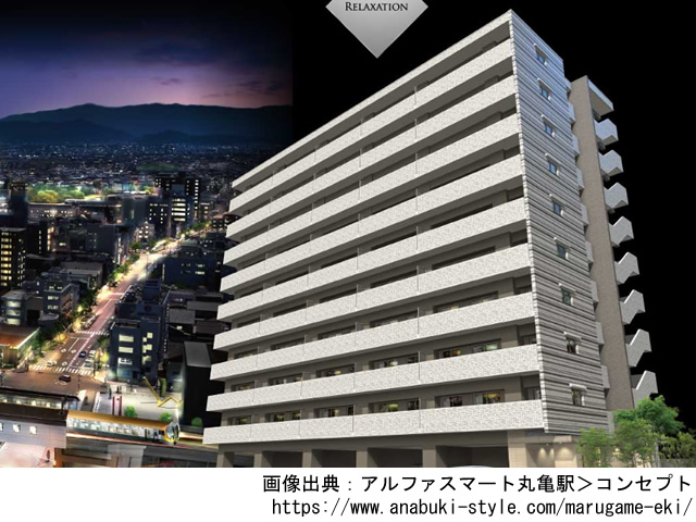 【香川・マンションライブラリ】アルファスマート丸亀駅2019年7月完成