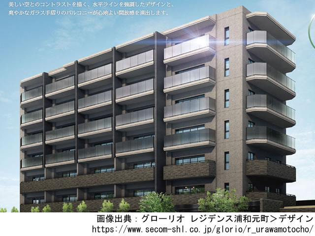 【埼玉・マンションライブラリ】グローリオ レジデンス浦和元町2019年4月完成