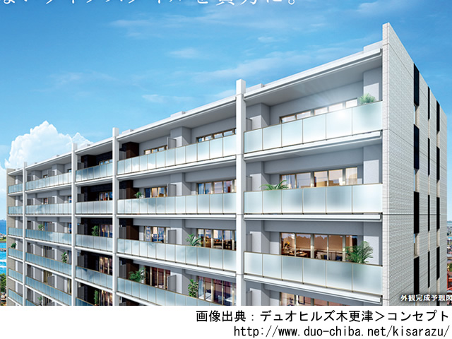 【千葉・マンションライブラリ】デュオヒルズ木更津2020年2月完成