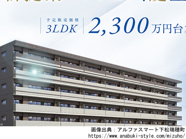 【山口・マンションライブラリ】アルファスマート下松瑞穂町2020年2月完成