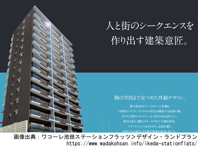 【大阪・マンションライブラリ】ワコーレ池田ステーションフラッツ2020年7月完成