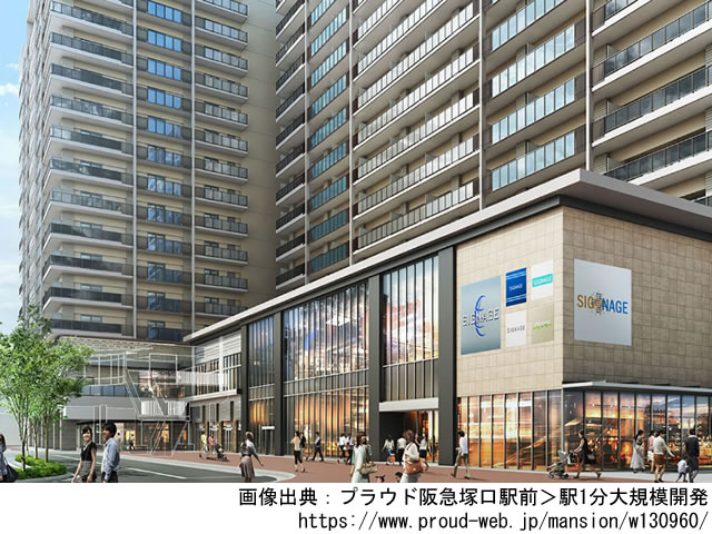 【兵庫】プラウド阪急塚口駅前2022年8月完成