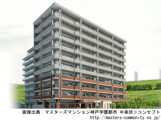 兵庫 マスターズマンション神戸学園都市 中楽坊の資料請求 新築マンション情報 マンション丸