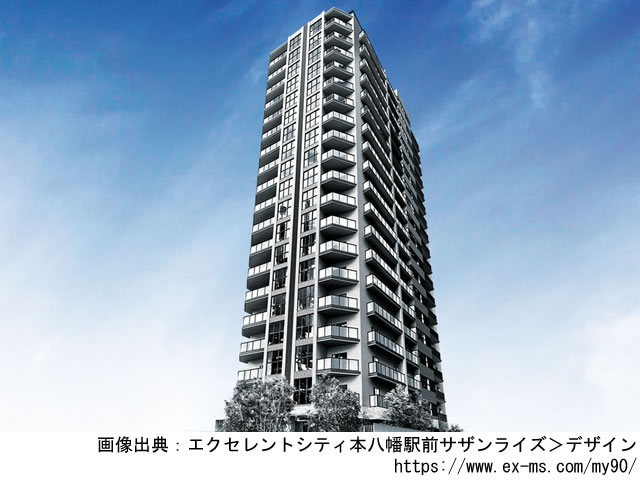 【千葉・マンションライブラリ】エクセレントシティ本八幡駅前サザンライズ2020年1月完成