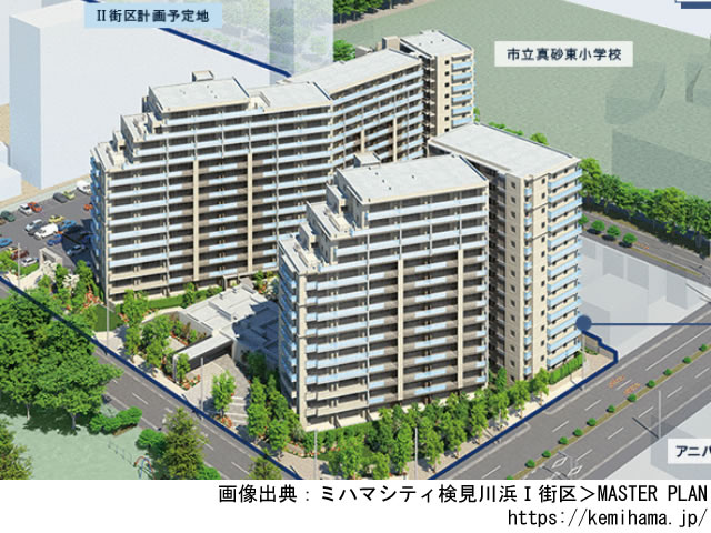 ミハマシティ検見川浜Ⅰ街区「旧称：（仮称）検見川浜マンション計画 A街区」