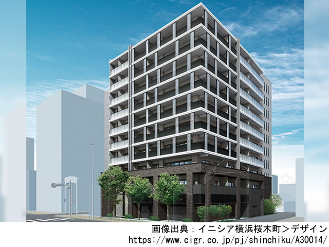 【神奈川・マンションライブラリ】イニシア横浜桜木町2020年2月完成