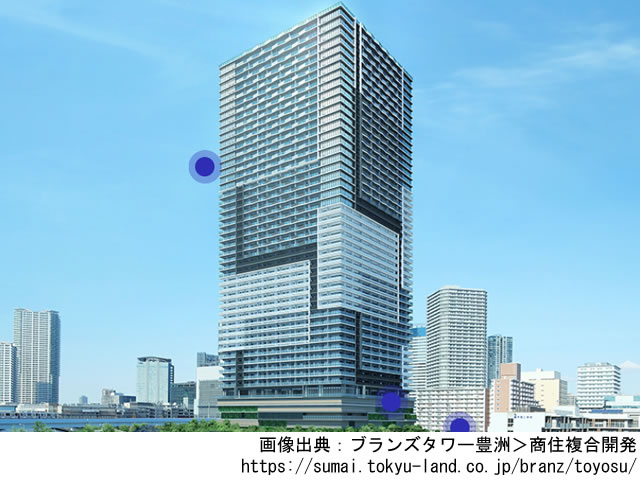 【東京・マンションライブラリ】ブランズタワー豊洲2021年10月完成
