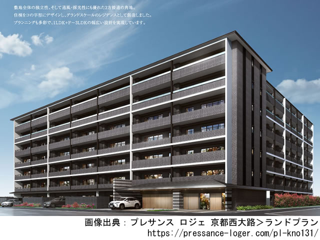 【京都・マンションライブラリ】プレサンス ロジェ 京都西大路2020年10月完成