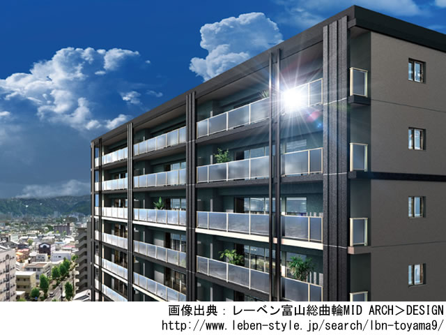 【富山・マンションライブラリ】レーベン富山総曲輪MID ARCH 2019年12月完成