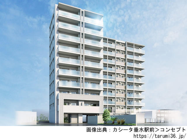 【兵庫・マンションライブラリ】カシータ垂水駅前2020年6月完成