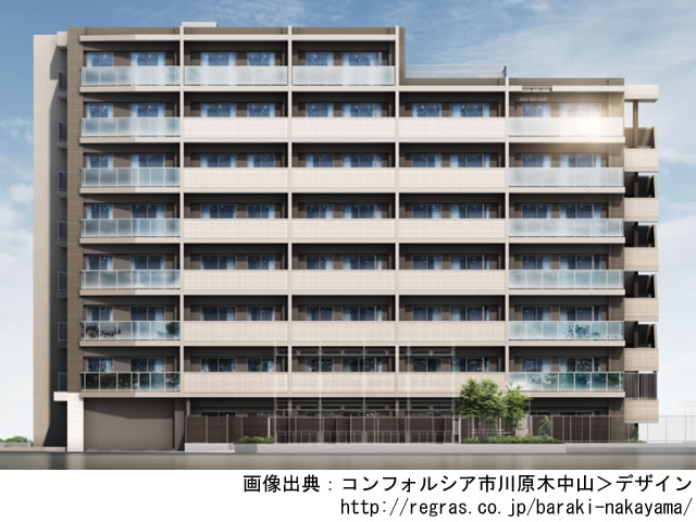 【千葉・マンションライブラリ】コンフォルシア市川原木中山2019年3月完成