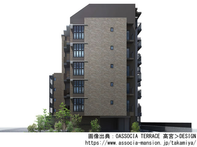 【福岡・マンションライブラリ】ASSOCIA TERRACE 高宮2020年7月完成