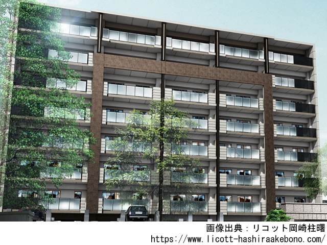 【愛知・マンションライブラリ】リコット岡崎柱曙2020年11月完成