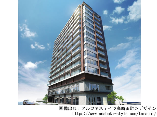 【群馬・マンションライブラリ】アルファステイツ高崎田町2021年2月完成