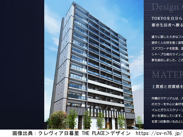 【東京・マンションライブラリ】クレヴィア日暮里 THE PLACE2021年3月完成