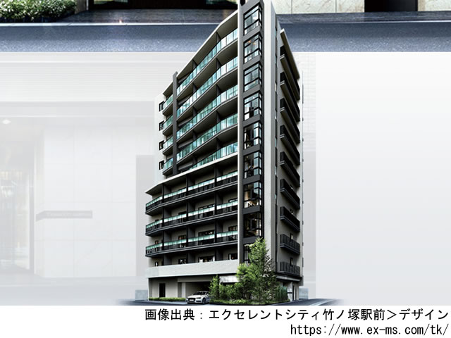 【東京・マンションライブラリ】エクセレントシティ竹ノ塚駅前2020年2月完成