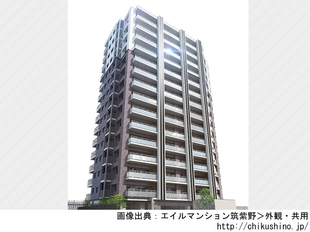 【福岡・マンションライブラリ】エイルマンション筑紫野2021年6月完成