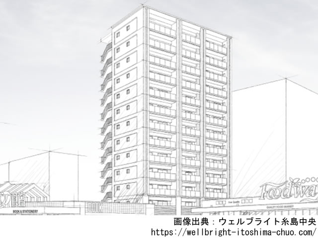 【福岡・マンションライブラリ】ウェルブライト糸島中央2021年2月完成