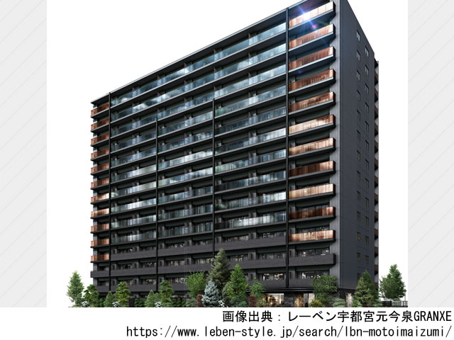 【栃木・マンションライブラリ】レーベン宇都宮元今泉GRANXE 2021年2月完成