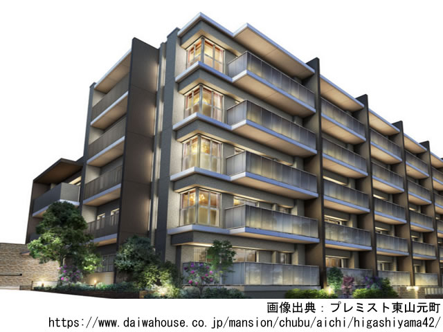 【愛知・マンションライブラリ】プレミスト東山元町2021年2月完成