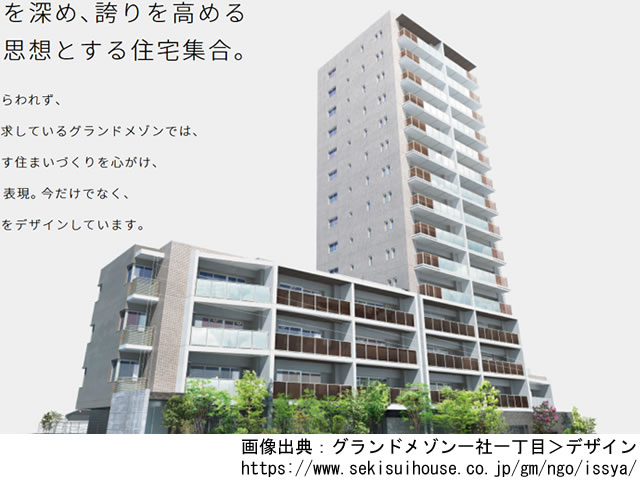 【愛知・マンションライブラリ】グランドメゾン一社一丁目2021年12月完成