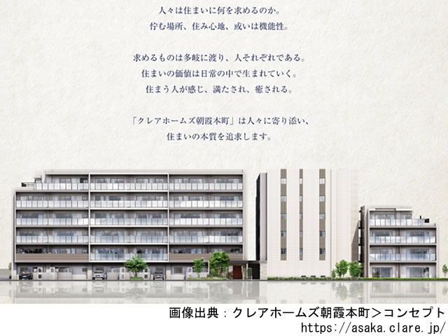 【埼玉・マンションライブラリ】クレアホームズ朝霞本町2021年2月完成