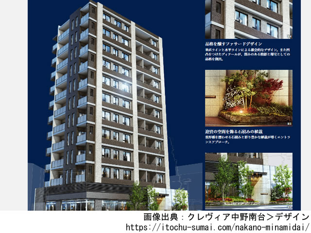 【東京・マンションライブラリ】クレヴィア中野南台2021年6月完成