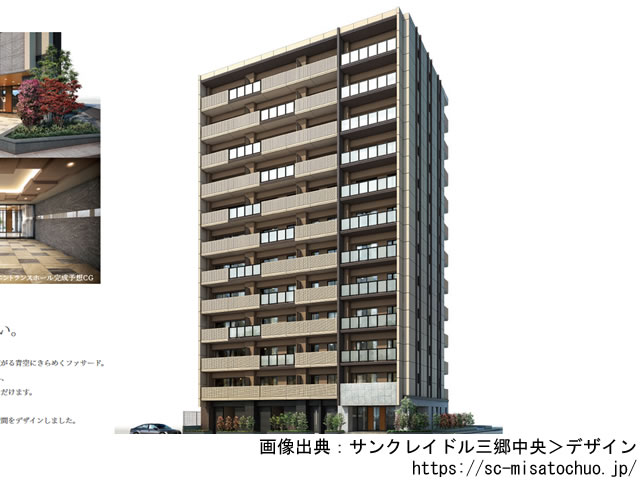 【埼玉・マンションライブラリ】サンクレイドル三郷中央2021年7月完成