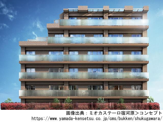 【神奈川・マンションライブラリ】ミオカステーロ宿河原2021年2月完成