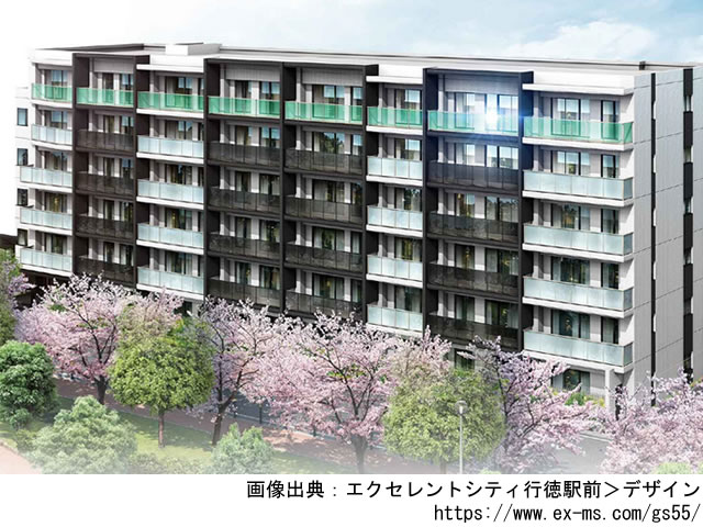 【千葉・マンションライブラリ】エクセレントシティ行徳駅前2020年10月完成