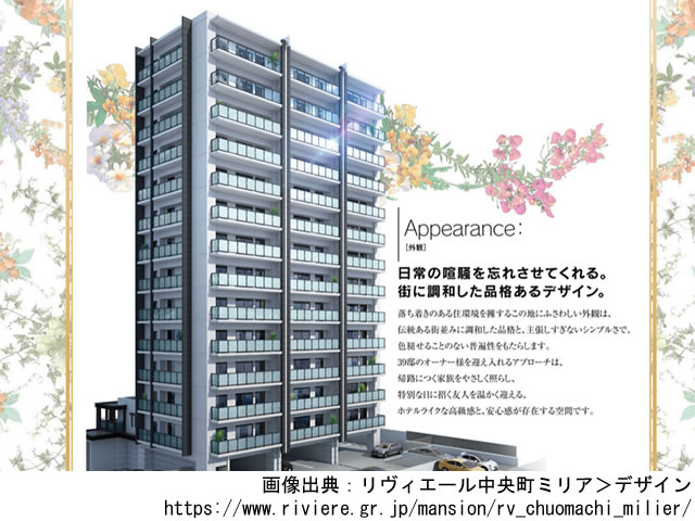 【福岡・マンションライブラリ】リヴィエール中央町ミリア2021年9月完成