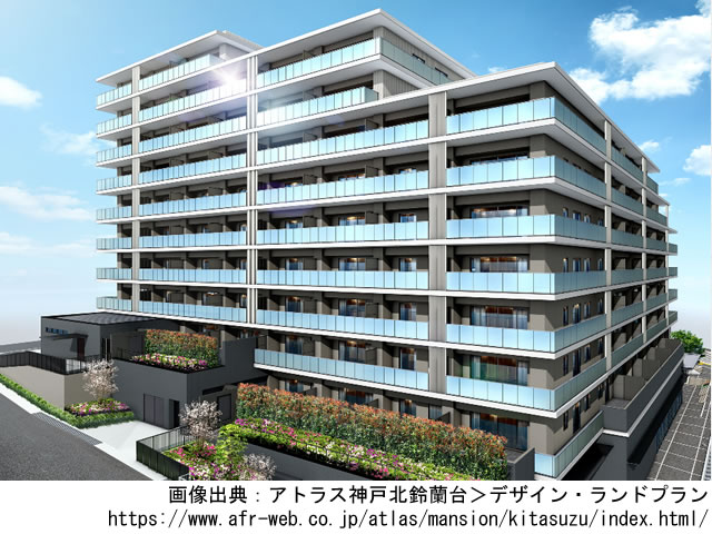 アトラス神戸北鈴蘭台「旧称：（仮称）神戸市北鈴蘭台駅前再開発マンションプロジェクト」