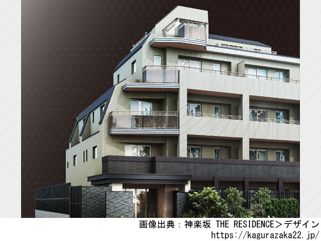 【東京・マンションライブラリ】神楽坂 THE RESIDENCE 2020年9月完成