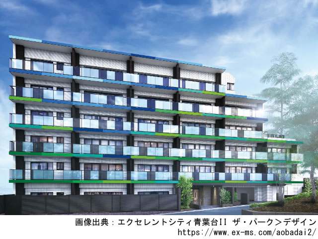 【神奈川・マンションライブラリ】エクセレントシティ青葉台II ザ・パーク2021年8月完成