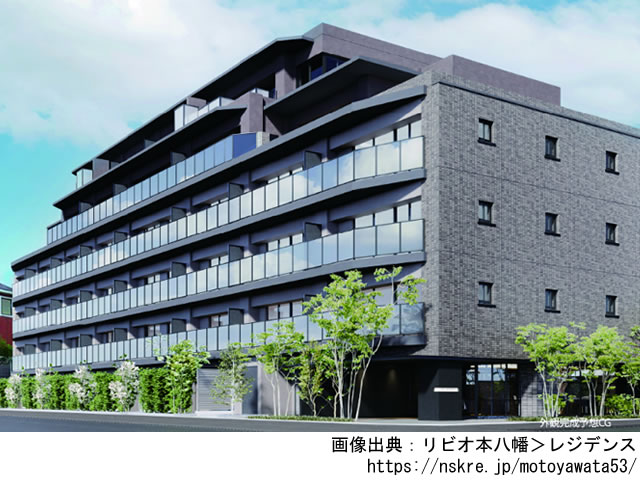 【千葉・マンションライブラリ】リビオ本八幡2022年2月完成