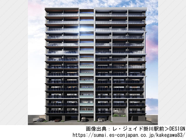 【静岡・マンションライブラリ】レ・ジェイド掛川駅前2022年8月完成