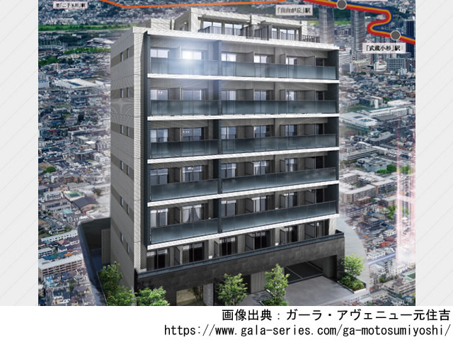 【神奈川・マンションライブラリ】ガーラ・アヴェニュー元住吉2020年10月完成