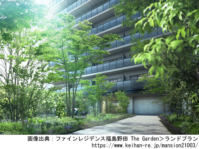 【大阪】野田阪神駅徒歩5分　ファインレジデンス福島野田 The Garden 2023年3月完成