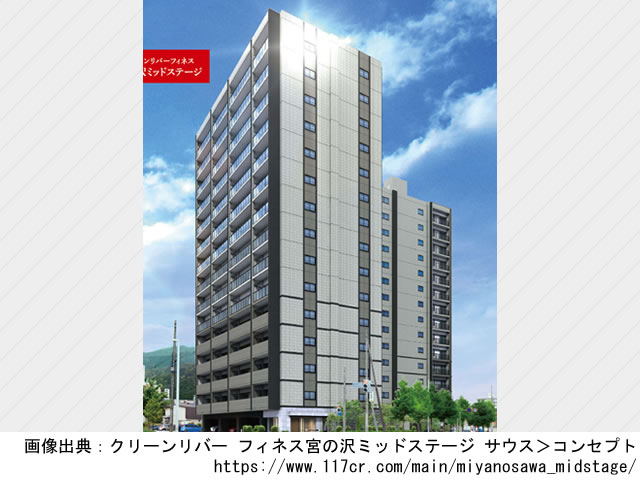 【北海道・マンションライブラリ】クリーンリバー フィネス宮の沢ミッドステージ サウス2023年1月完成