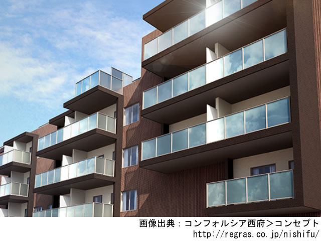 【東京・マンションライブラリ】コンフォルシア西府2021年2月完成