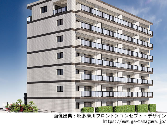 【東京・マンションライブラリ】GE多摩川フロント2022年5月完成