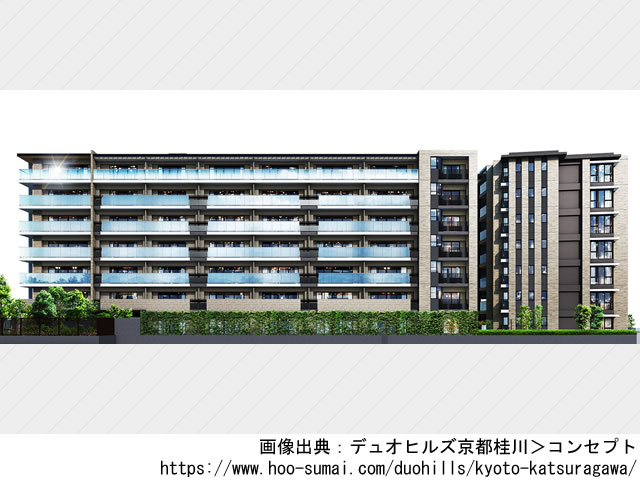 【京都・マンションライブラリ】デュオヒルズ京都桂川2023年2月完成