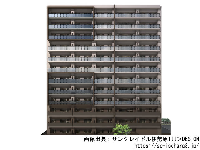 【神奈川・マンションライブラリ】サンクレイドル伊勢原III 2023年1月完成