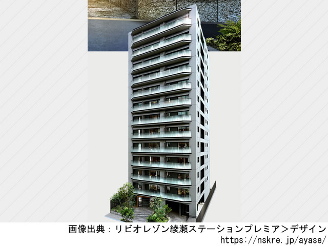 【東京・マンションライブラリ】リビオレゾン綾瀬ステーションプレミア2023年2月完成