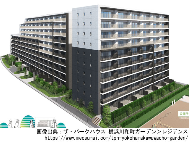 【神奈川・マンションライブラリ】ザ・パークハウス 横浜川和町ガーデン2022年12月完成